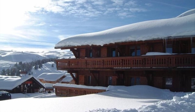 1st floor, view ski slopes, tv, ski locker, 14m², Les Saisies