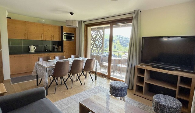 3-Room Apartment Les Saisies - 6 ppl, Parking