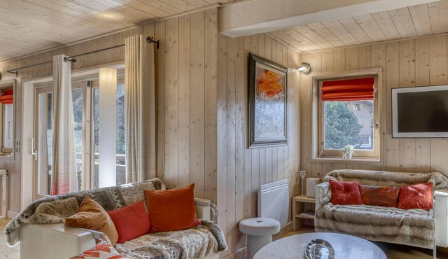 4-Bed Apartment with Wifi and Parking - Megève Center