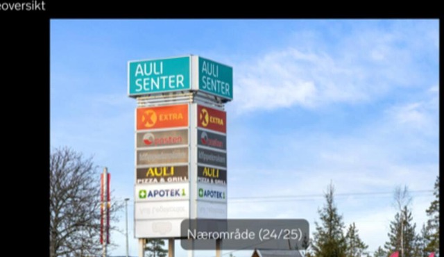 4-mannsbolig sentralt i Auli