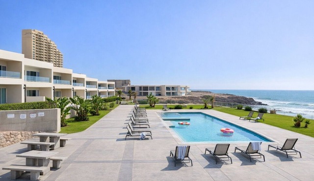 6th-Floor Oceanfront Condo - Indoor Pools, Sauna, Private Beach