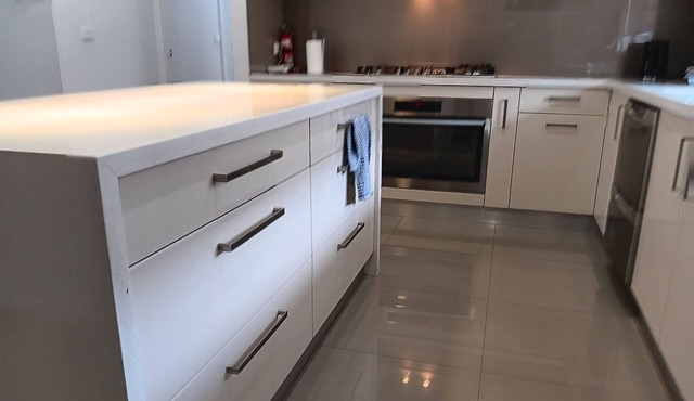 A 5-bedroom spacious family friend house is near to all amenities.