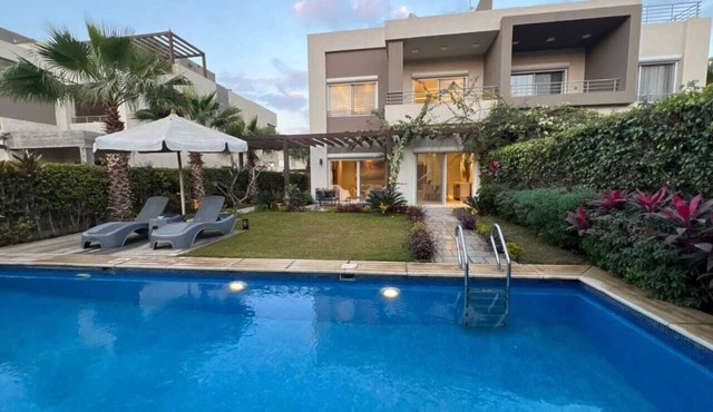 ALSAWAH | Spacious 5BR Family Villa with Private Pool | Palm Hills