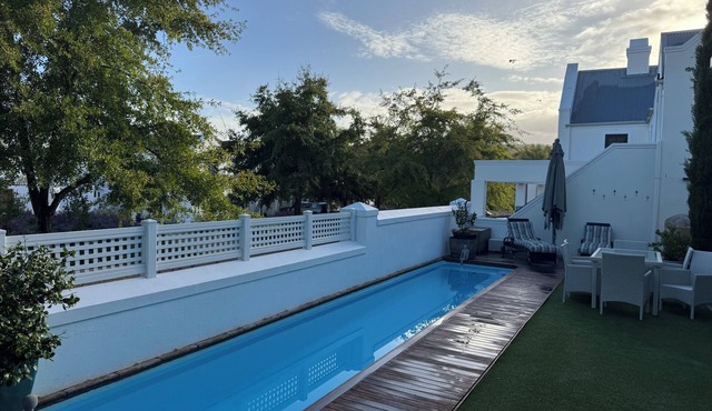 Amazing estate living in the heart of Stellenbosch wine country.