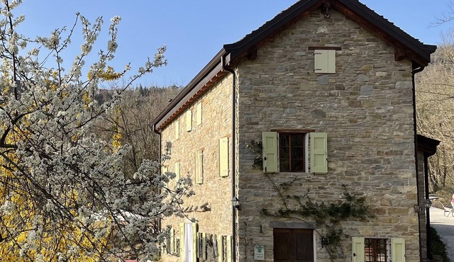 An ancient stone dwelling in the heart of the Apennines