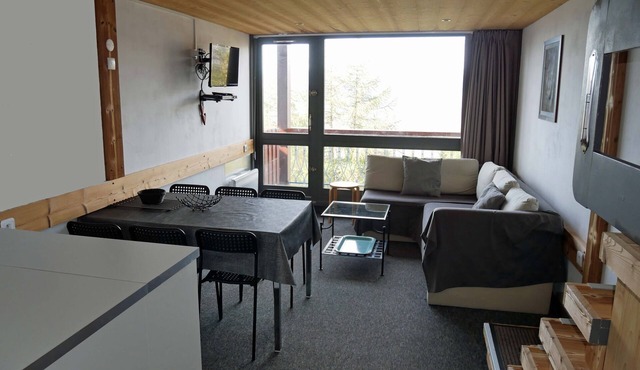 Arc 1800 - DUPLEX - 6 people-50m2-Free covered parking -Very nice view.