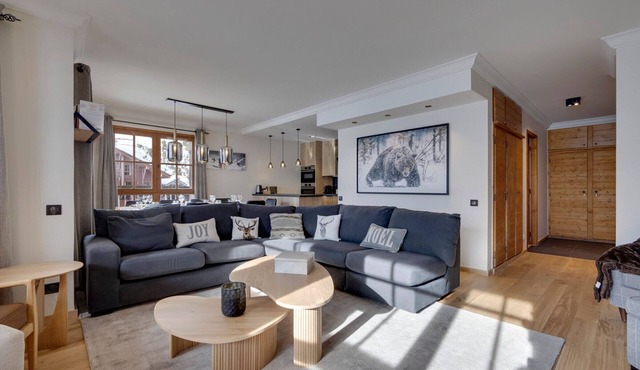Arc 1950 - Spacious apt for 10 pax, 4 bedrooms, ski-in/ski-out access