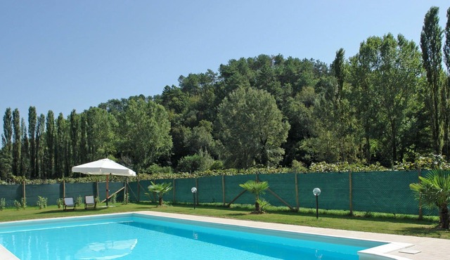 Beautiful private villa for 8 people with pool, WIFI, TV, patio, panoramic view and parking
