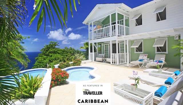 Beautiful 2-bed cliffside villa - Saline Reef