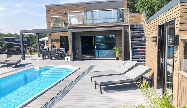 Beautiful home in Brevik with sauna