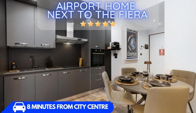 BGY Home 5 min from Airport - Garden - WiFi