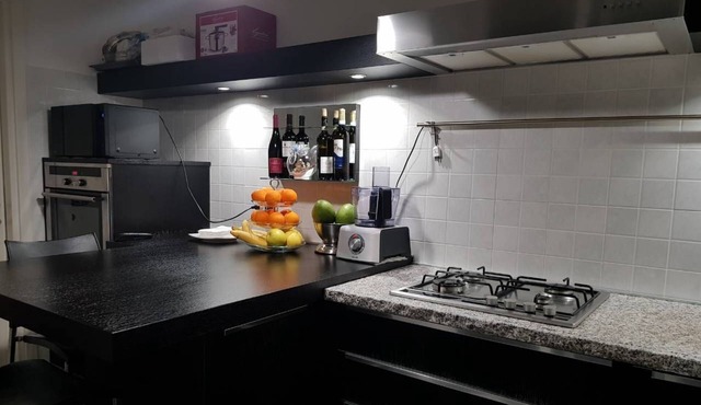 Black and White apartment