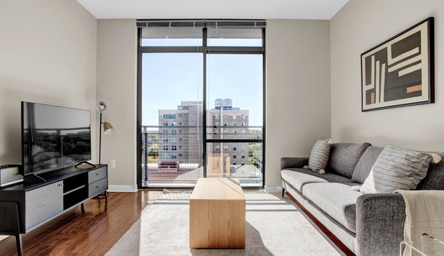 Bright Bethesda Bainbridge 1BR w/Concierge, Gym, W/D, walk to Metro, by Blueground