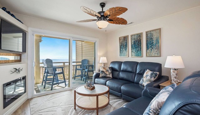 By The Ocean Blue: Oceanfront Luxury on Caswell Beach with Community Pool