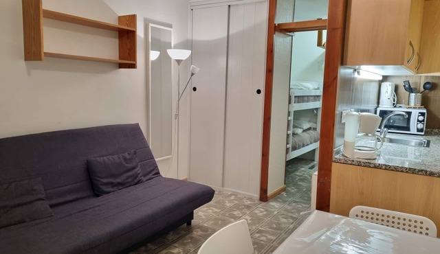 CANIGOU 36- estudi-4 pers-balco- 10 m piste- Pas de la Casa -005250