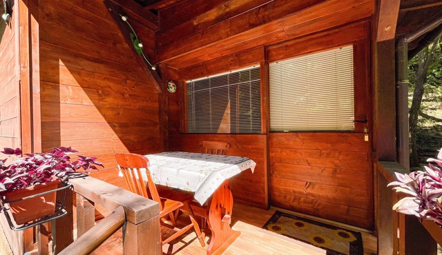 Caravan "Le Sorgenti - Chalet 12" with Mountain View & Private Garden