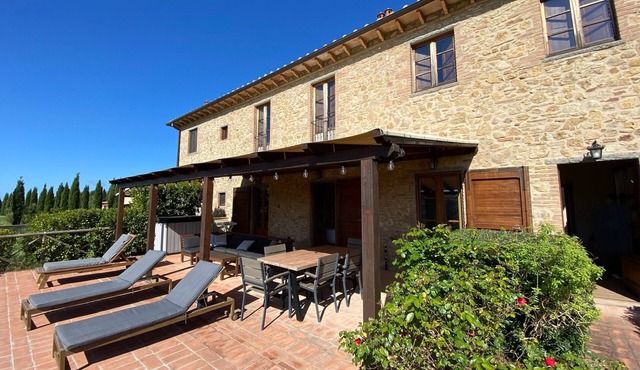 Casa Bel Sogno: stunning views of Volterra and the Tuscan hills (4 people)