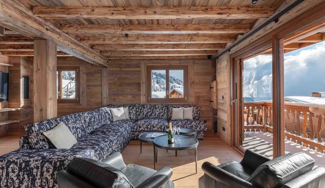 Chalet for 10 with sauna and comfort in Les Saisies
