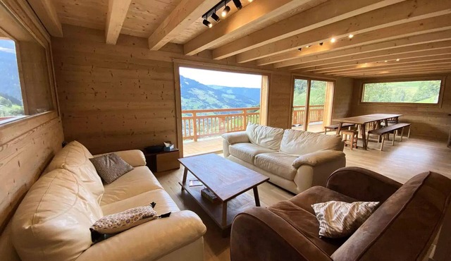 Chalet - Stunning view, chalet nature, recent, 15 pers., ideal holiday, wifi. Ranked 3 ears GDF