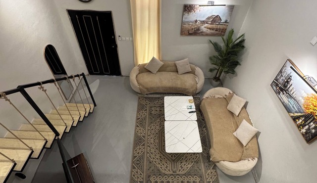 Chic 1-bedroom apartment with WiFi and AC in serene Riyadh-S