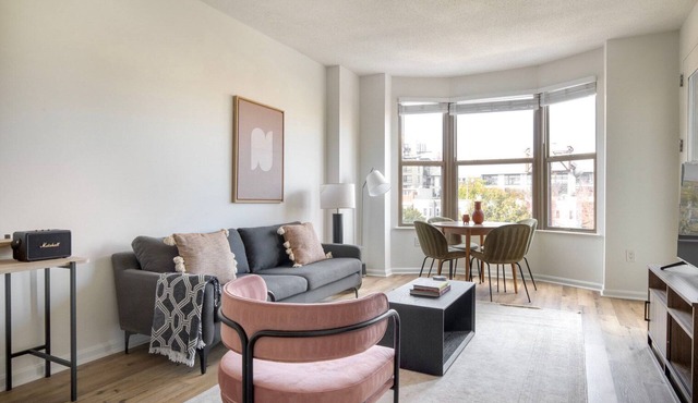 Clean U Street 1BR w/Gym & Rooftop, nr Metro & Dining, by Blueground