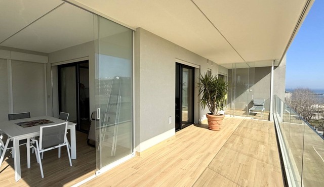CN003 – Cesenatico, two-room apartment facing the sea with panoramic terrace