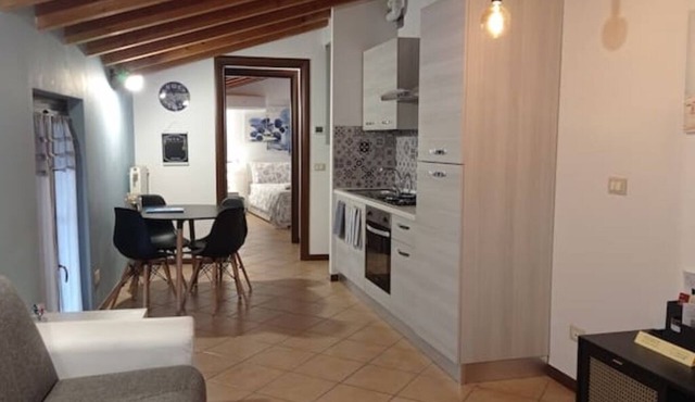 Comfortable attic in the Brescian plain