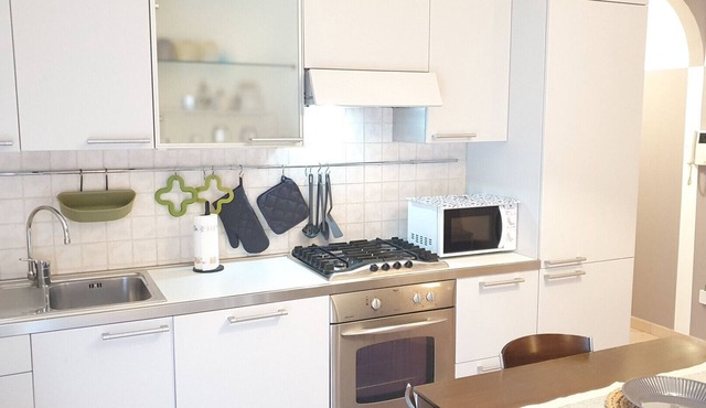 Comfortable three-room apartment in Punta Marina on the Romagna Riviera