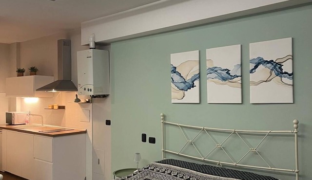 Cozy and quiet studio apartment in the historic center - A few steps from Bologna