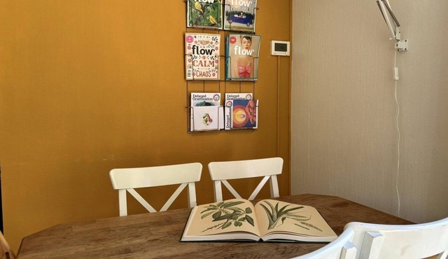 Cozy Tiny Lodge (48 m²) for 2-3 persons (2 adults and 1 child) with basic facilities, garden and terrace.