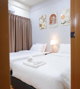 CozyTwin Bed วิวระเบียง เจริญนคร