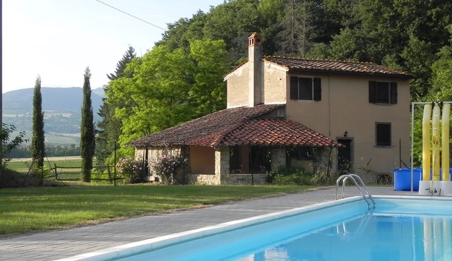Detached house in an old farm