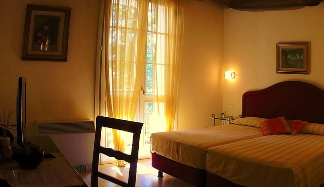 Double/twin room in a 16th century farmhouse