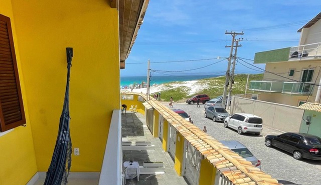 Duplex Miramar Praia das Dunas - Pé na Areia - Ar Condicionado