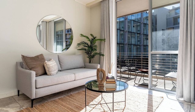 Elegant City Stay | Pool, Balcony and Workspace