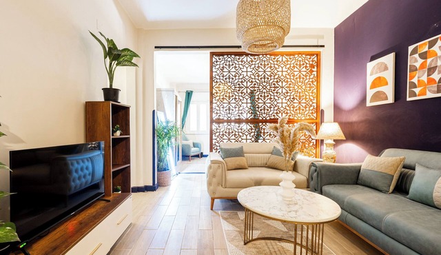 🌿 Elegant studio in the artists' quarter | air conditioning | Zamalek 🌿