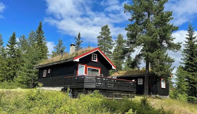 Enjoy traditional, norwegian cabin coziness