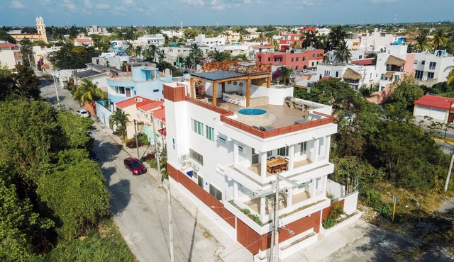 Entire Home in Beautiful Corpus Christi Cozumel- 4 Bedrooms, AC and Wifi