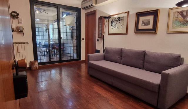 Er Core Nostro - Apartment with veranda and terrace in Ponte Milvio