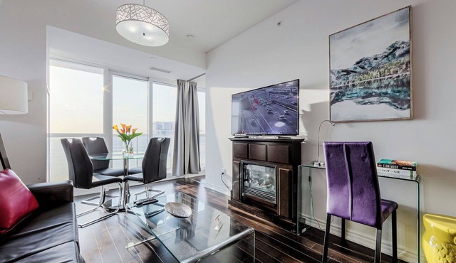 Family Size junior 2 bedroom condo walk to Sick Kids hospital. Sleeps 6. Pets OK
