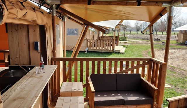 Forest-edge Glamping Tent
