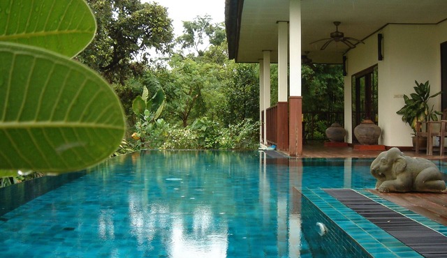 Full Board Private Pool Villa in the Rice Paddies;Thai welcome