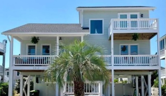 FULLY RENOVATED: pool, walk to beach, water views!