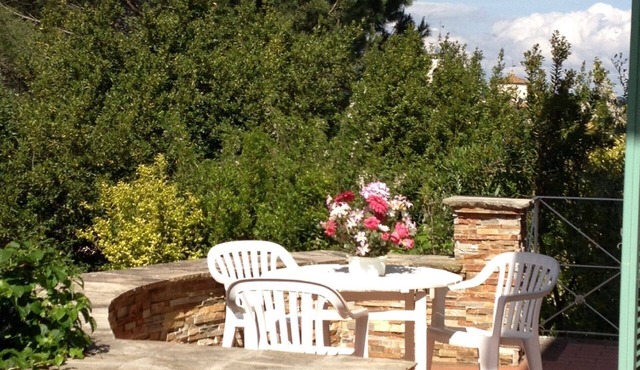 Gardenia house with garden in Tuscany between art, nature and sea