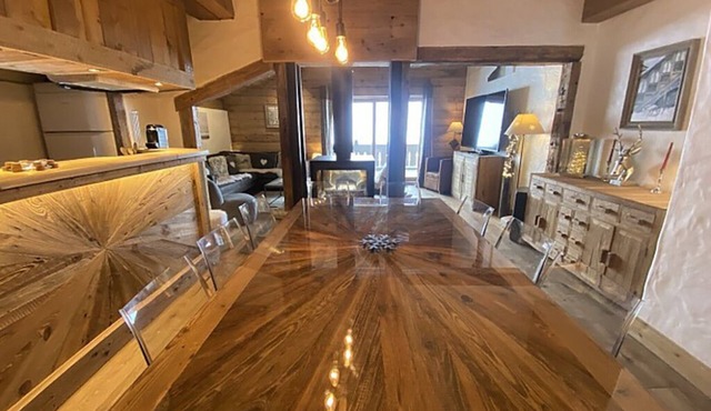Grand Appartement Dans Chalet Centre Station