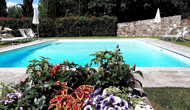 GREEN two-room apartment in farmhouse with swimming pool 8 km from Florence center