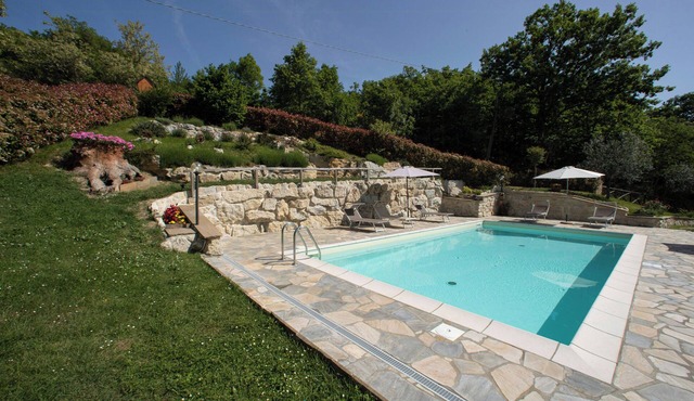 Historic farmhouse in the Tuscan hills