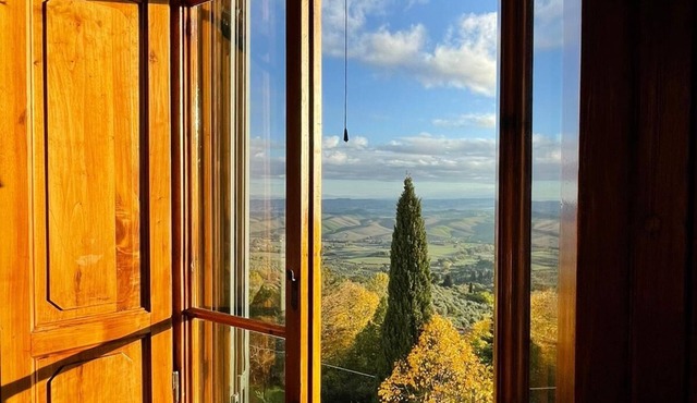 Historical Tuscan home with 3 bedrooms and 2 baths with beautiful views.