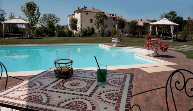 Holiday apartment with pool