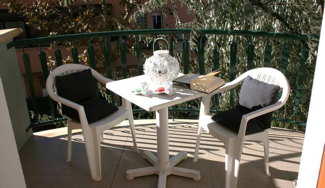 Holiday apartment with balcony